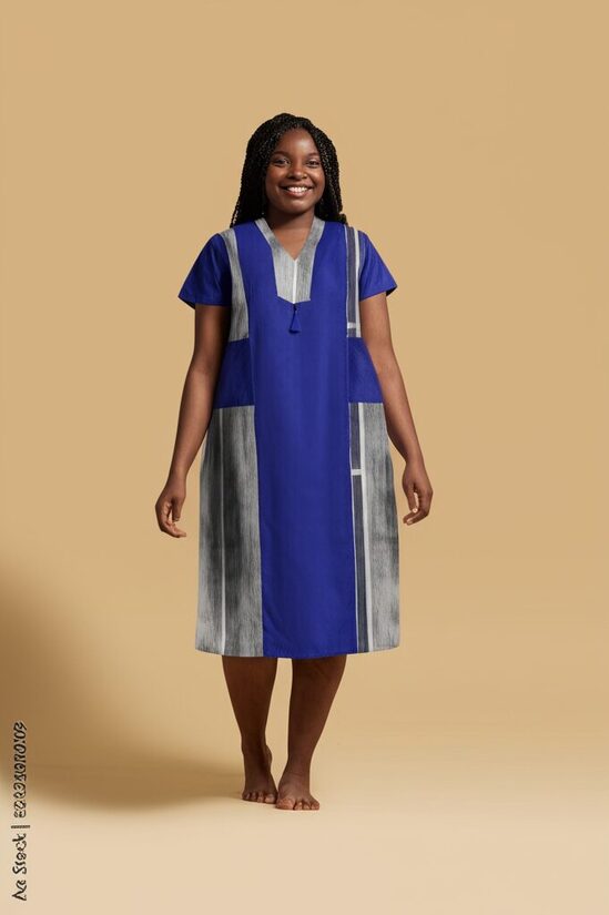 Robe Lux Blues en Danfani